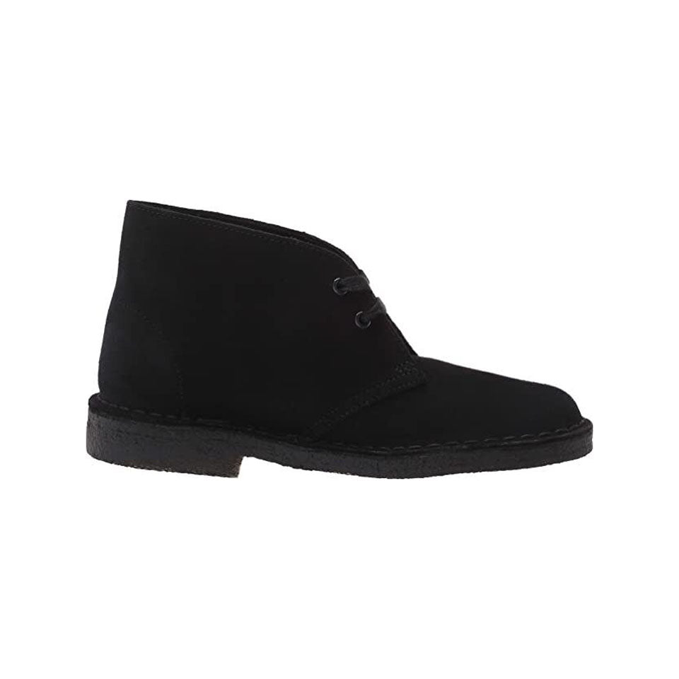 Clarks Originals Desert Boots Women's Black Suede 26155524 Boots by Clarks Originals – Don't Panic Shoes