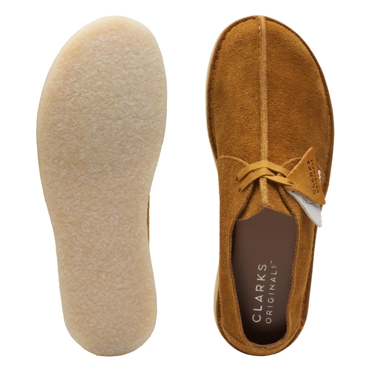 Clarks Originals Desert Trek Men's Brown Amber Suede 26170132 Shoes by Clarks Originals – Don't Panic Shoes