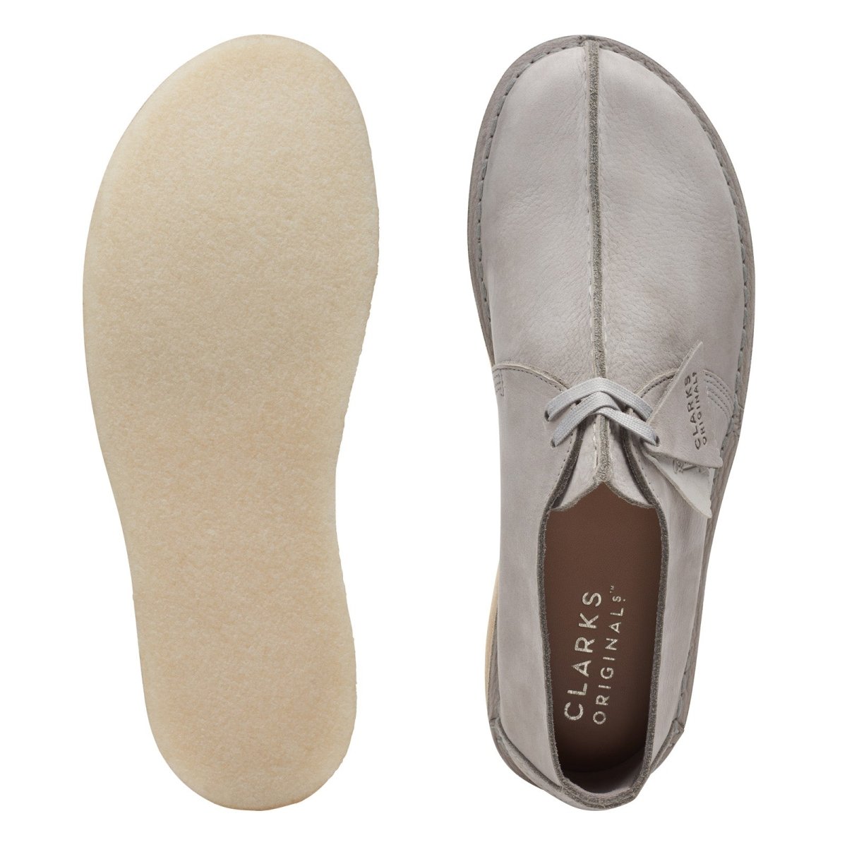 Clarks Originals Desert Trek Men's Gray Nubuck Suede 26170131 Shoes by Clarks Originals – Don't Panic Shoes