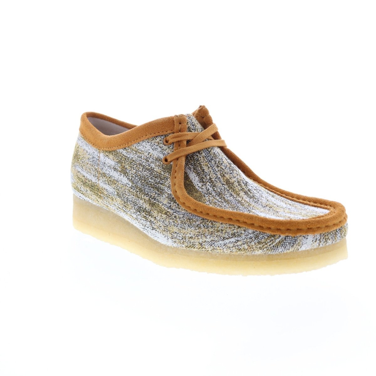 Clarks Originals Wallabee Low Men's Brown Canvas Fabric 26159548 Shoes by Clarks Originals – Don't Panic Shoes