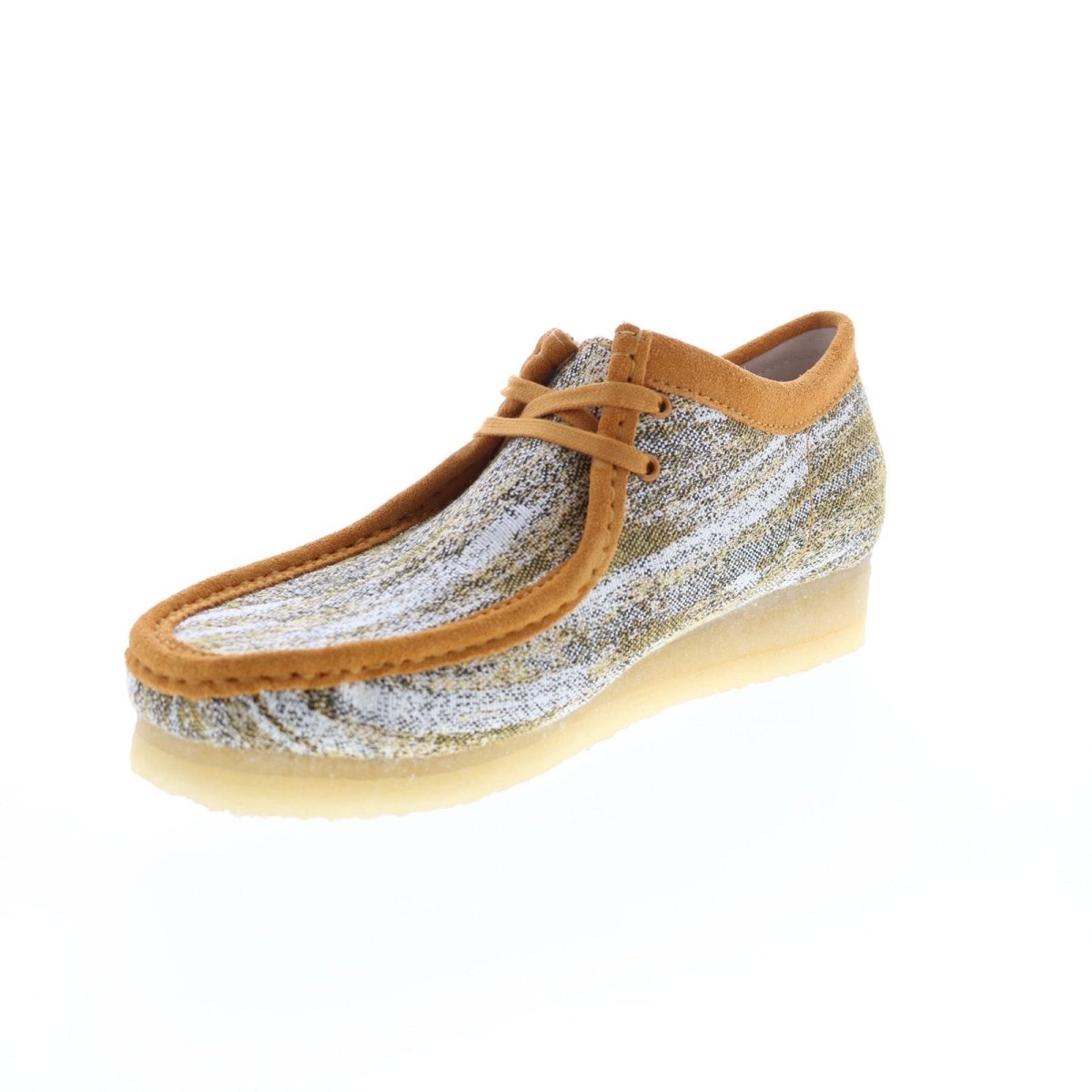 Clarks Originals Wallabee Low Men's Brown Canvas Fabric 26159548 Shoes by Clarks Originals – Don't Panic Shoes