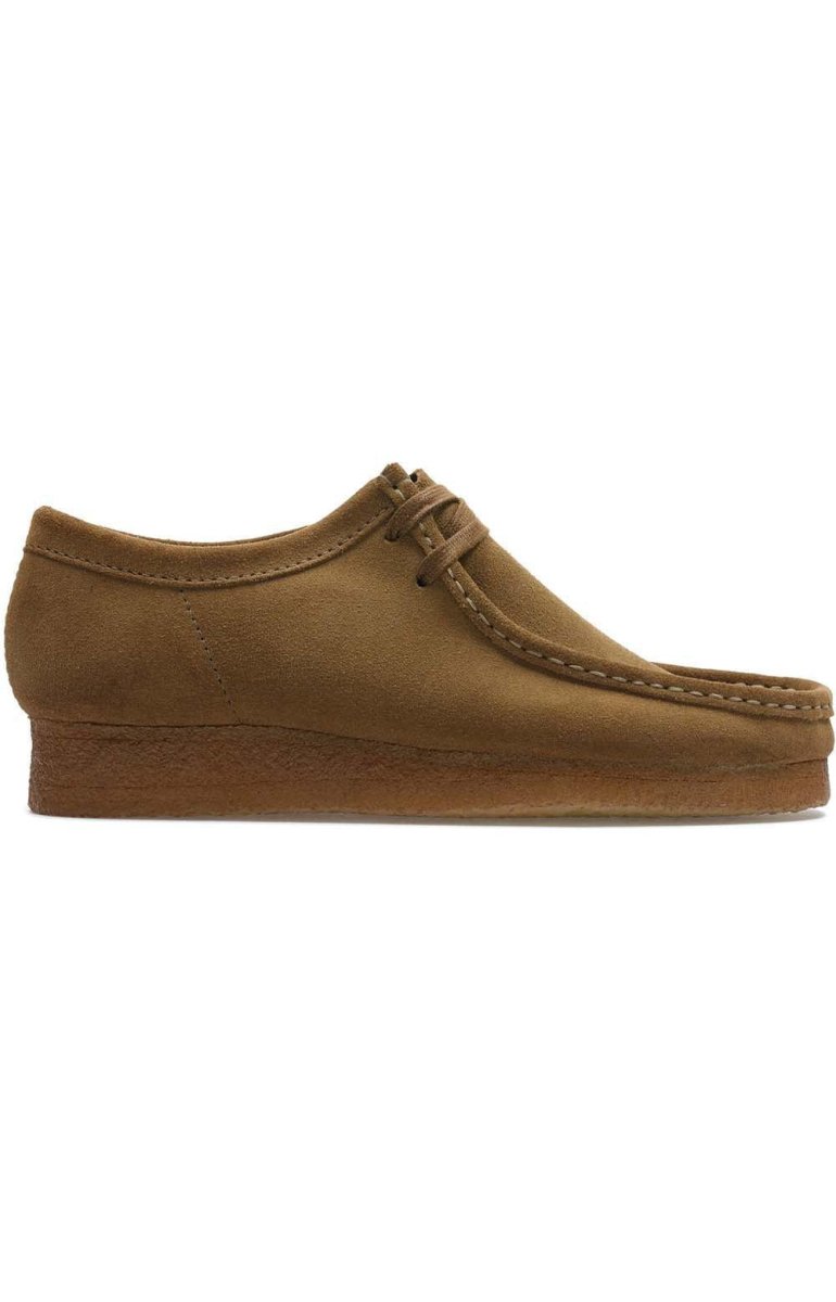 Clarks Originals Wallabee Low Men's Cola Suede 26155518 Shoes by Clarks Originals – Don't Panic Shoes