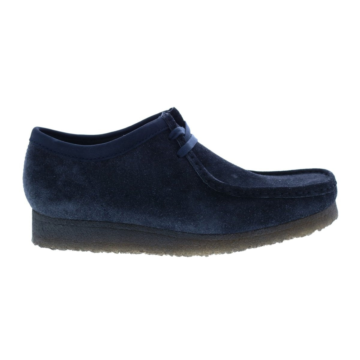 Clarks Originals Wallabee Low Men's Ink Hairy Dark Blue Suede 26168854 Shoes by Clarks Originals – Don't Panic Shoes
