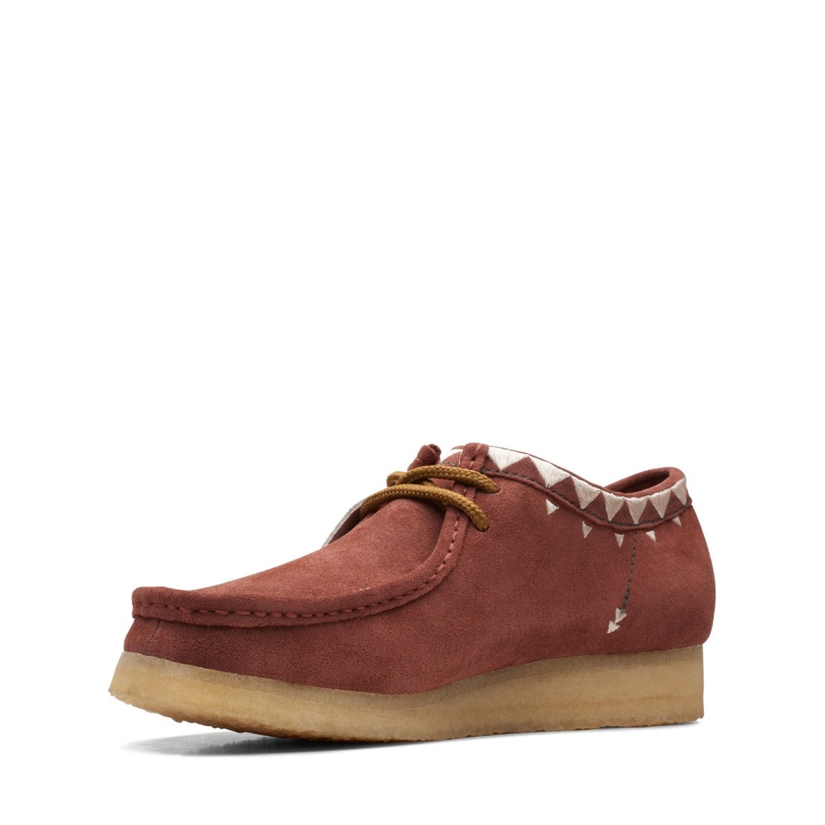 Clarks Originals Wallabee Low Men's Red Suede 26168847 Shoes by Clarks Originals – Don't Panic Shoes