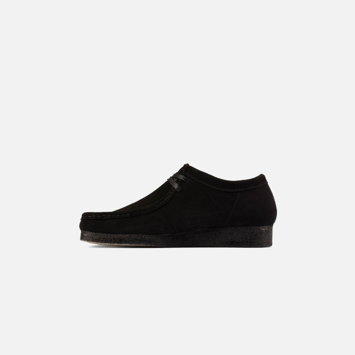 Clarks Originals Women's Wallabee Low Black Suede 26155522 Shoes by Clarks Originals – Don't Panic Shoes