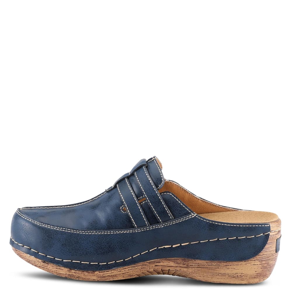 Spring Step Shoes Happy Women's Leather Slip On Clogs Shoes by Spring Step Shoes – Don't Panic Shoes