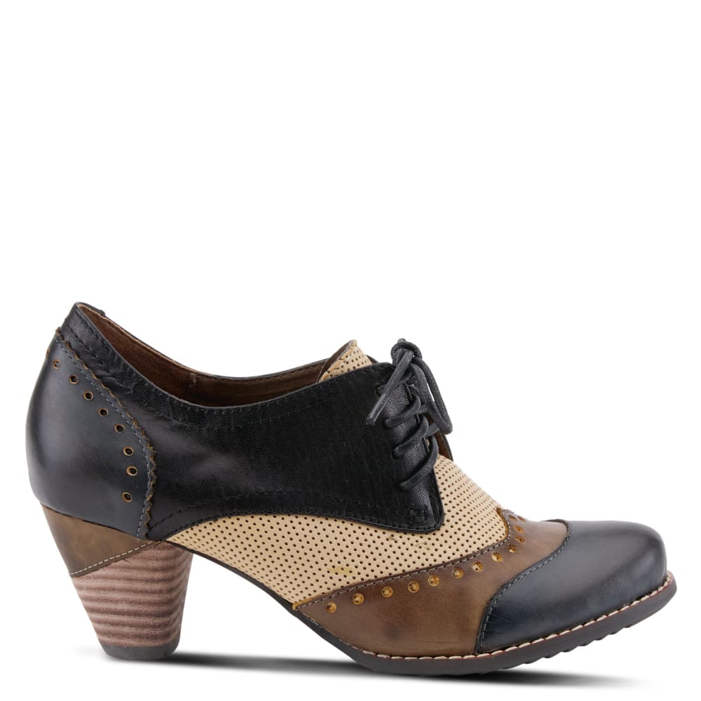 Spring Step Shoes L'artiste Bardot Women's Hand Painted Leather Heeled Shoes Shoes by Spring Step Shoes – Don't Panic Shoes