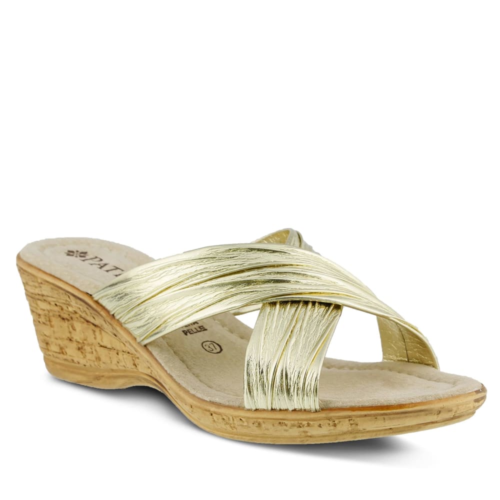 Spring Step Shoes Patrizia Marge Women’s Cork Inspired Wedge