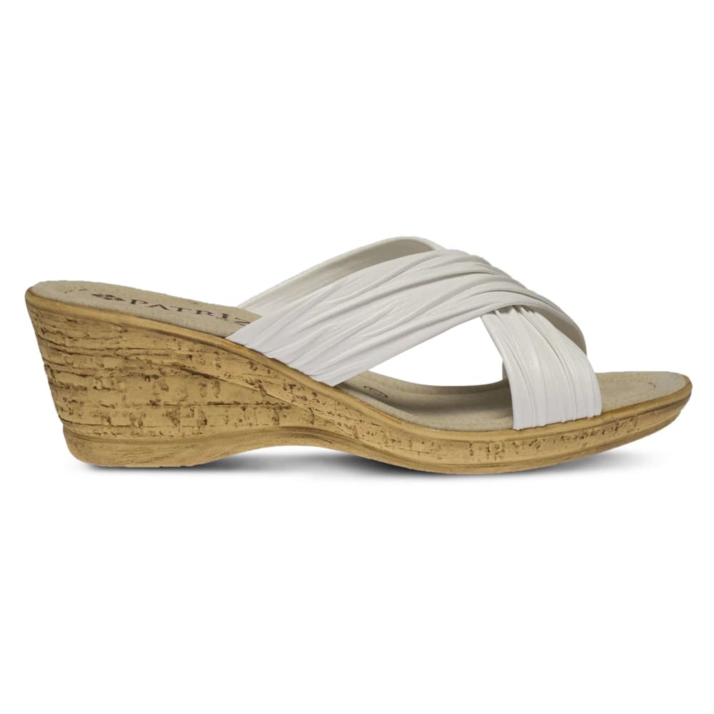 Spring Step Shoes Patrizia Women's Cork Wedge Slide Sandal Shoes by Spring Step Shoes – Don't Panic Shoes