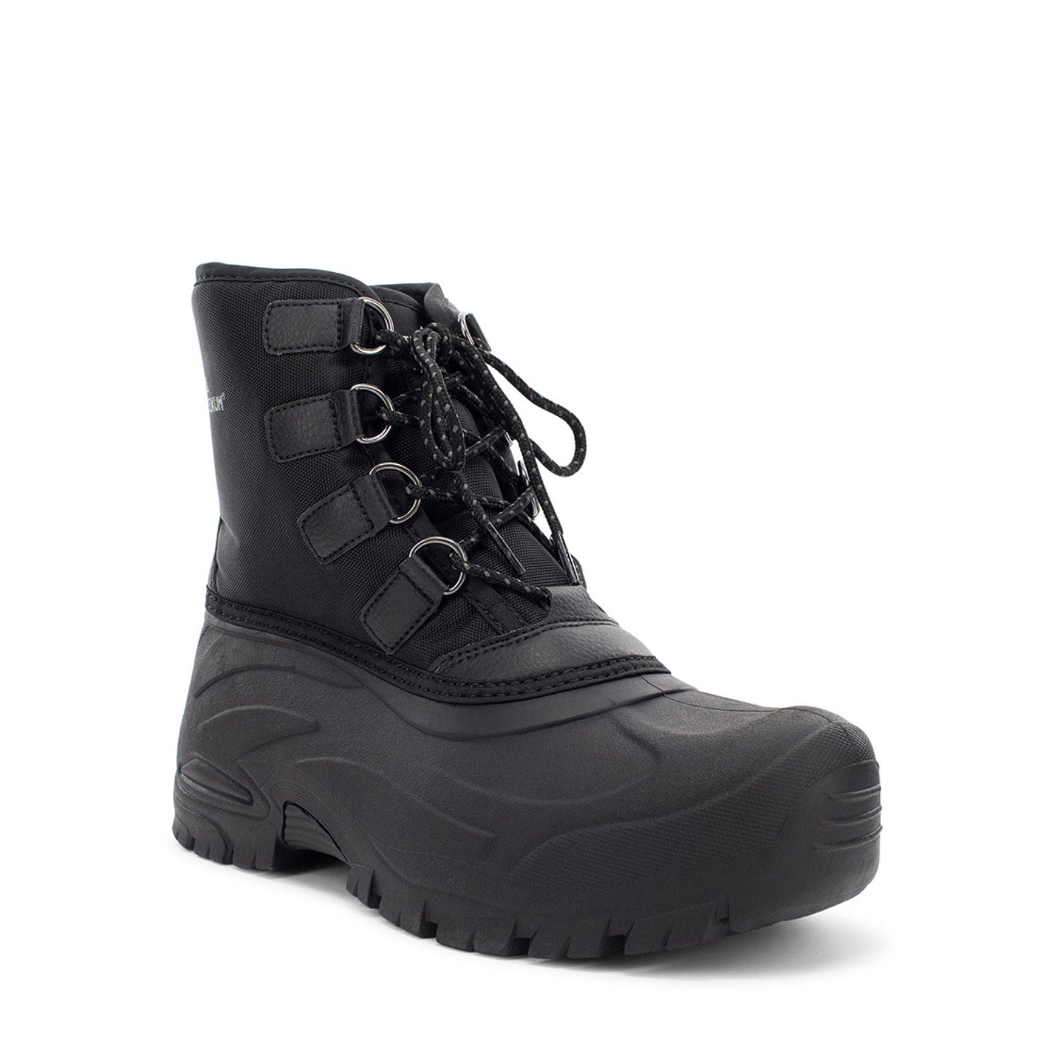 Men’s Black Snow Boots for Cold Winter Weather - Don't Panic Shoes