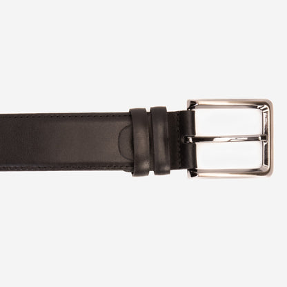 The Torino Black Calfskin Belt