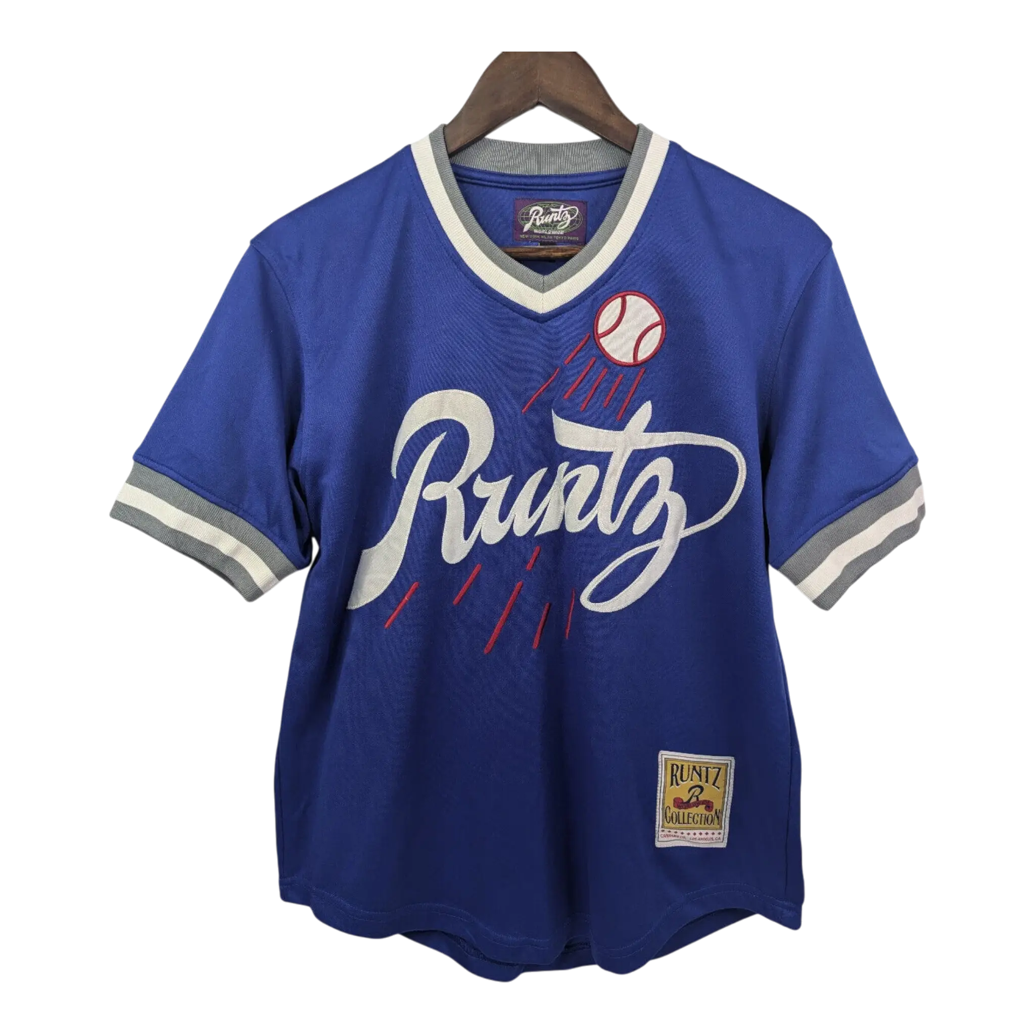 Runtz Away LA Away LA Jersey Men's Vegan Mesh Royal Blue
