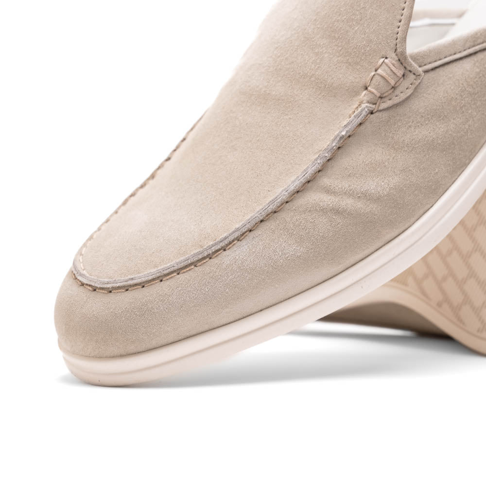 06 - 112 - Gry Soro Sueded Italian Goatskin Mule Grey Shop by Zelli Italia – Don't Panic Shoes