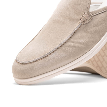 06 - 112 - Gry Soro Sueded Italian Goatskin Mule Grey Shop by Zelli Italia – Don't Panic Shoes