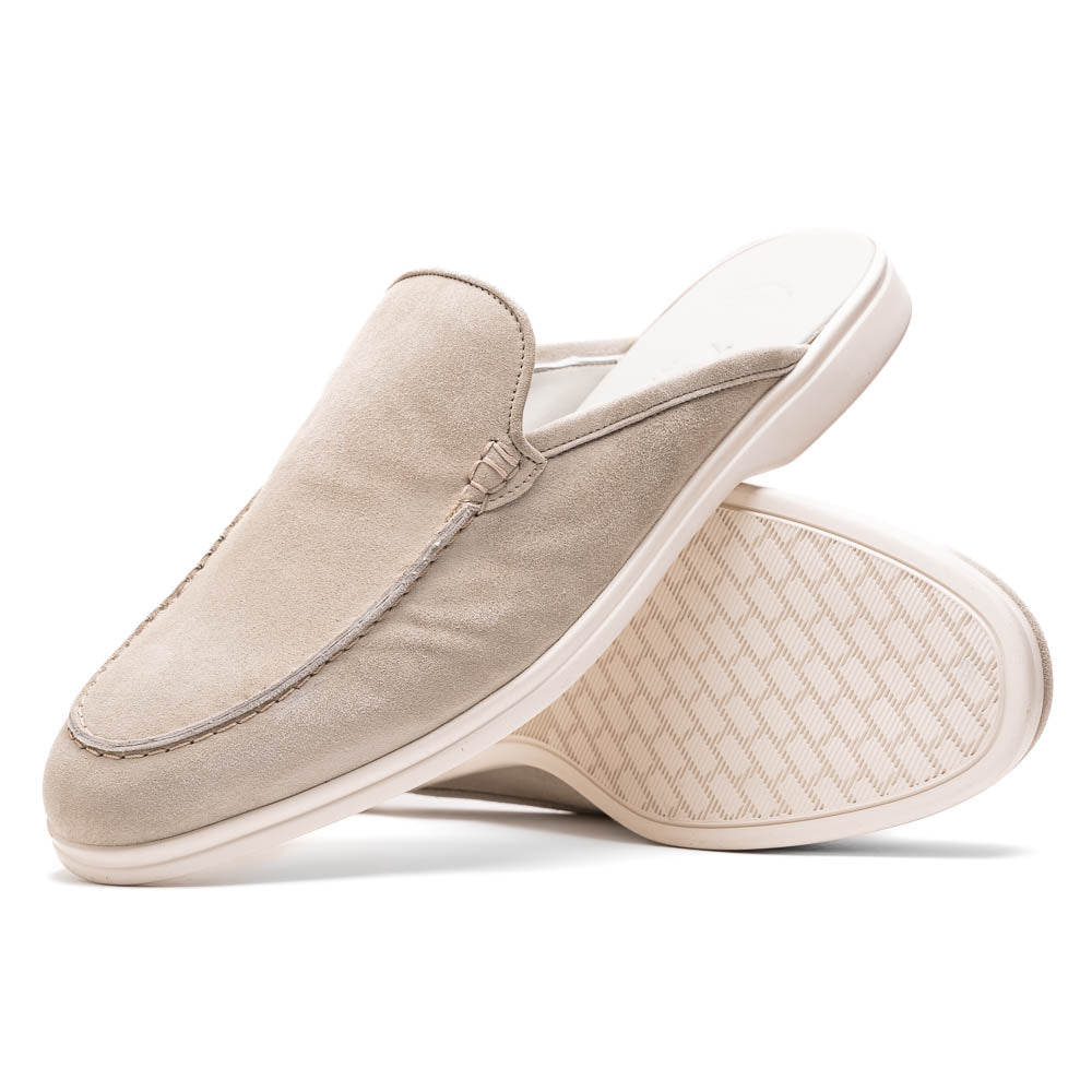 06 - 112 - Gry Soro Sueded Italian Goatskin Mule Grey Shop by Zelli Italia – Don't Panic Shoes