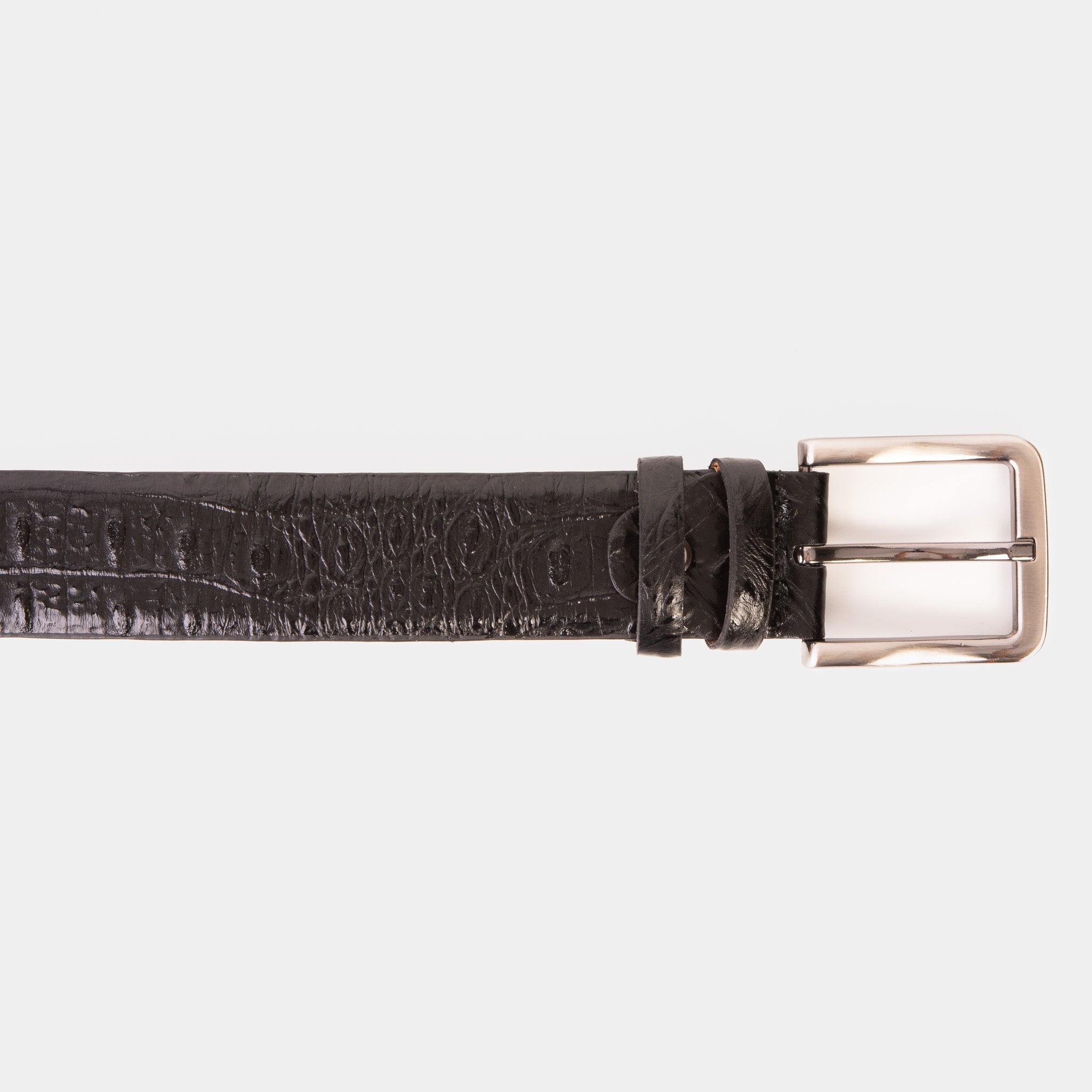 Randor Black Leather Belt