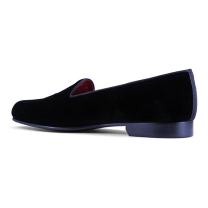 10 - 102 - Blk Velvet Tux Shoe, Black Shop by Zelli Italia – Don't Panic Shoes