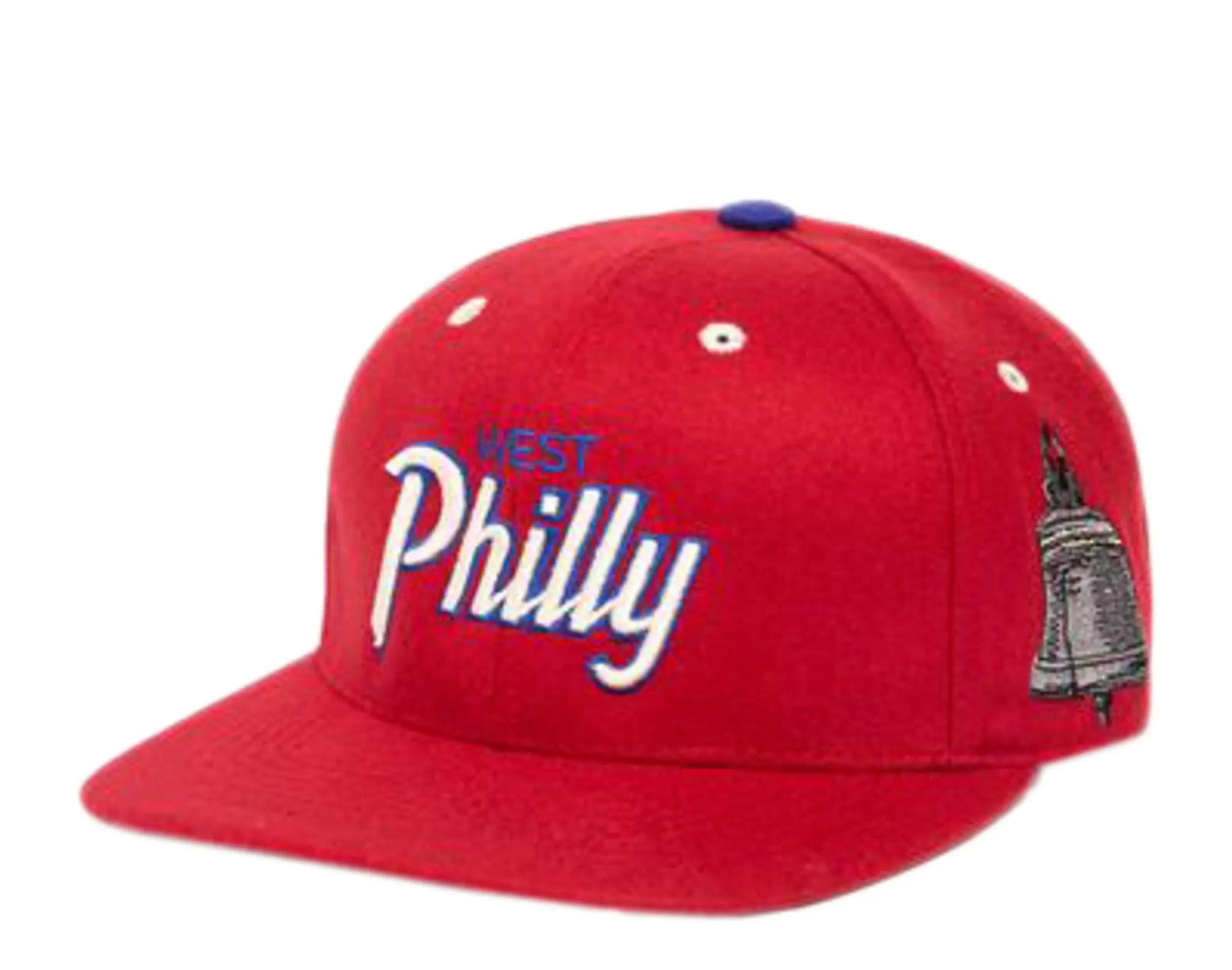 Hood Hat USA Fresh West Philly Leather Strapback Wool