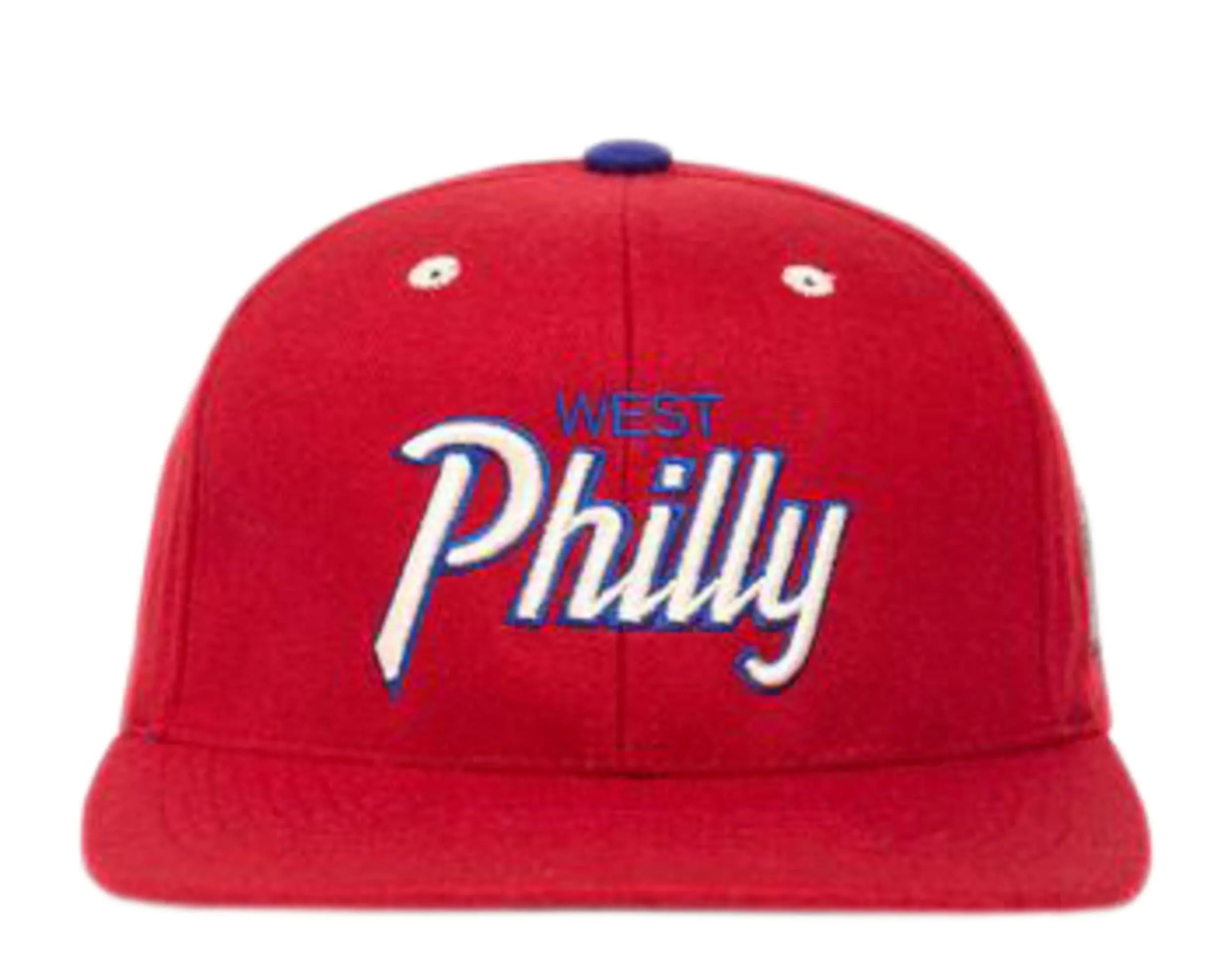 Hood Hat USA Fresh West Philly Leather Strapback Wool