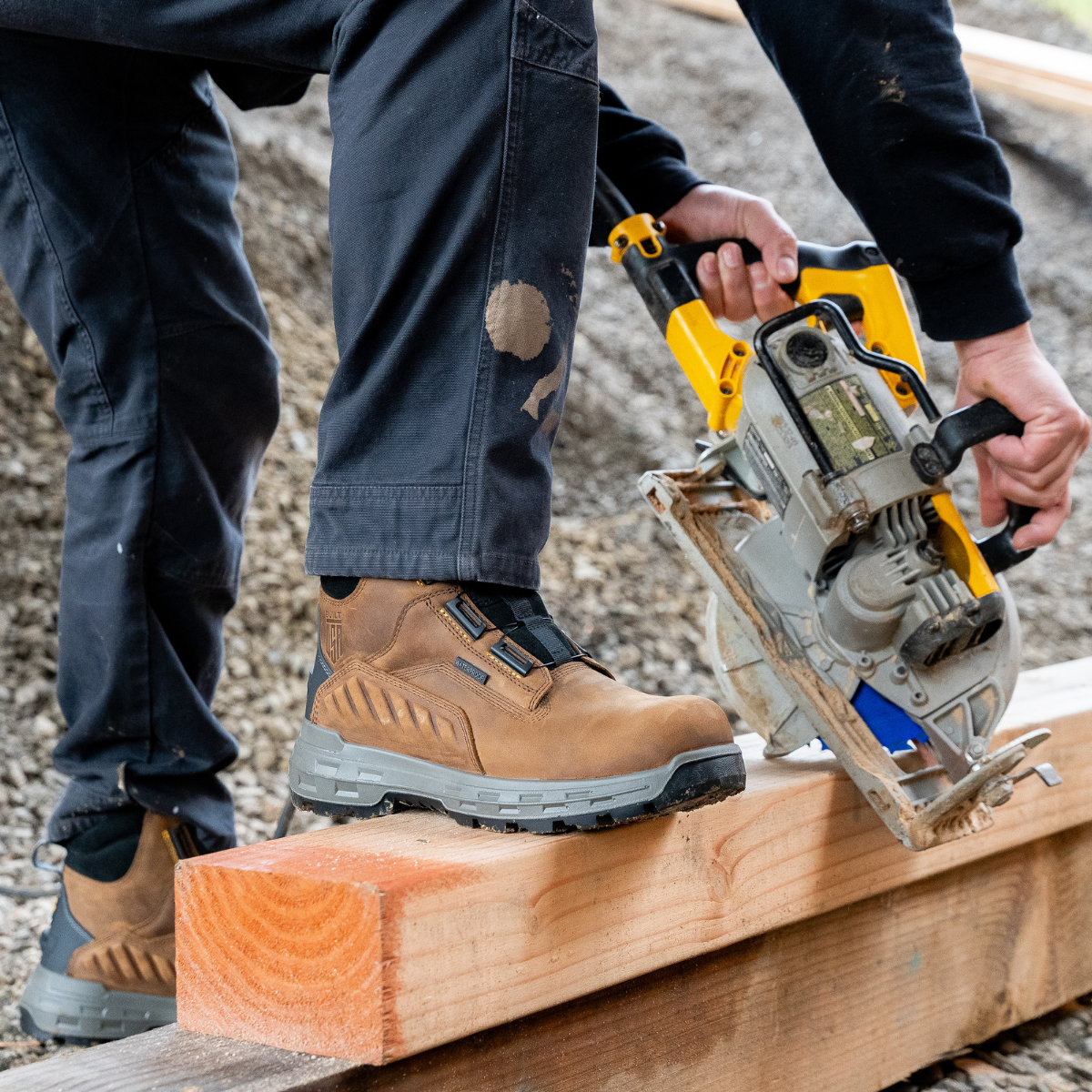 Wildwood 6” Soft Toe Turbolace™ Work Boot - Brown - Made in USA