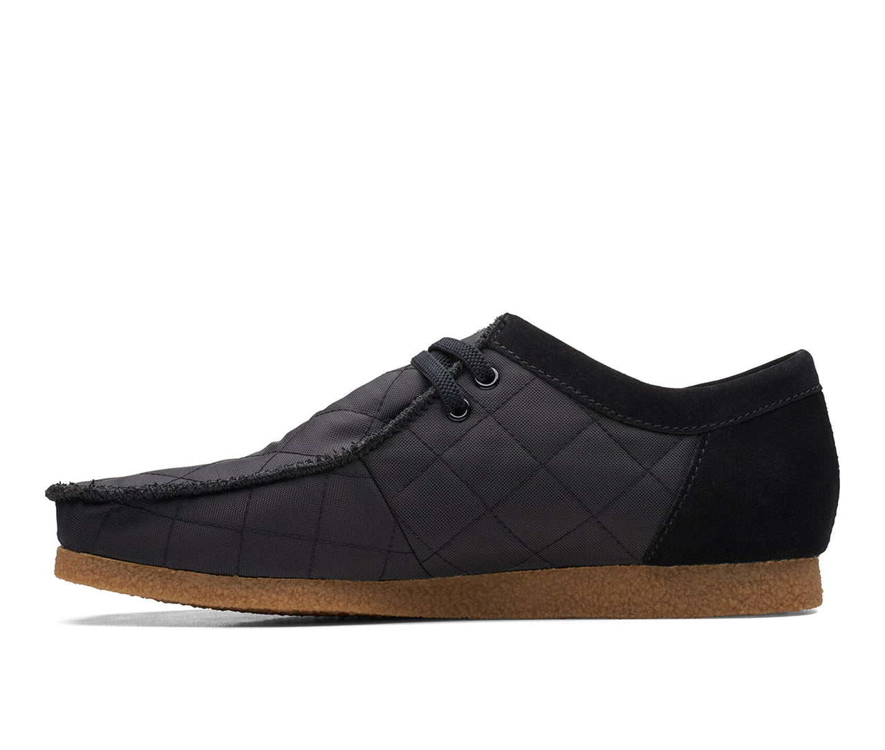 Clarks Originals Shacre II Step Men's Black Textile Casual Shoes 26162714 - Stylish and comfortable footwear for men made of high-quality black textile material