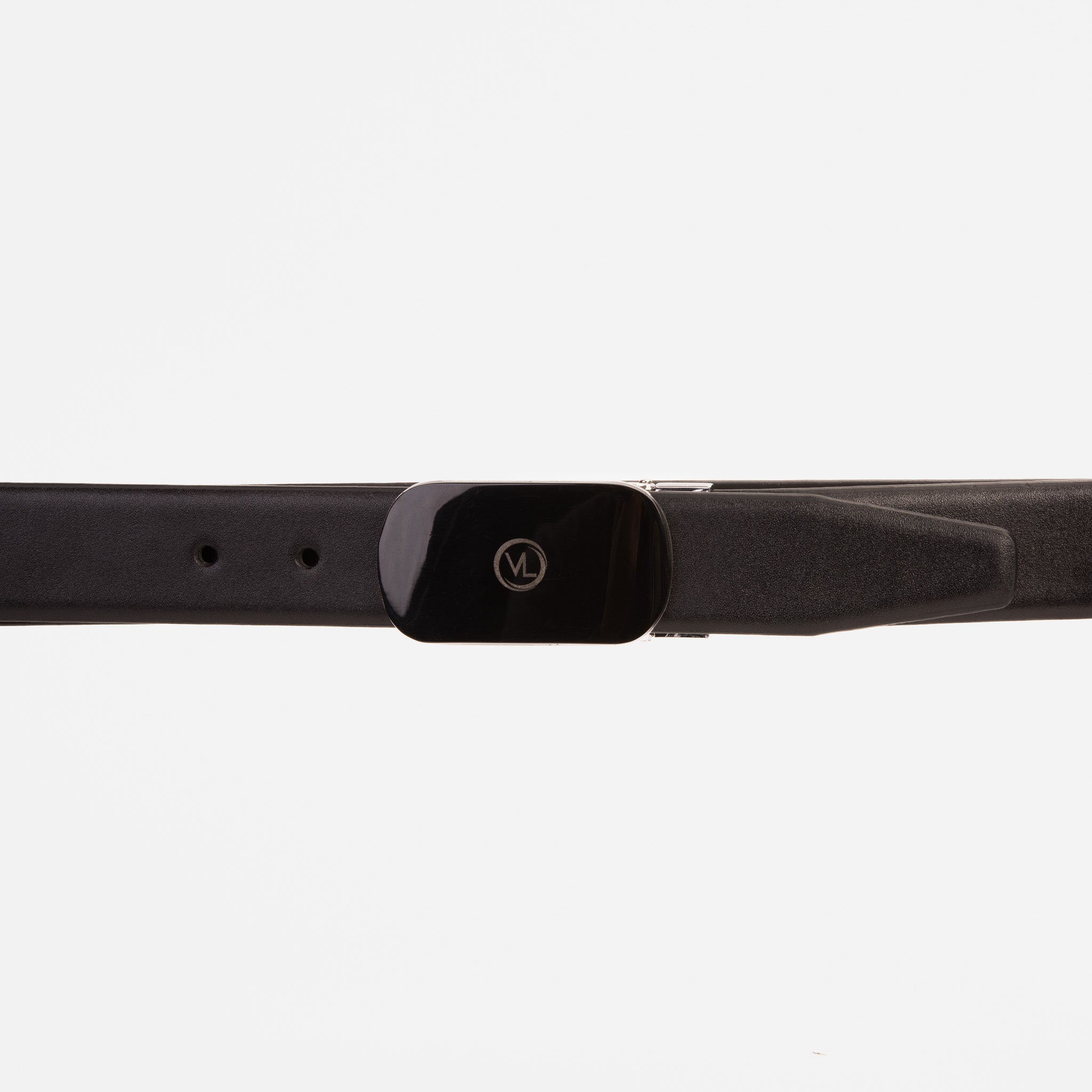 The Marzano Black Color Calfskin  Belt