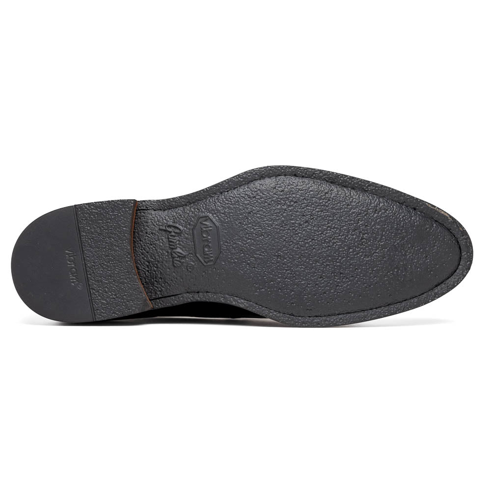 15 - 400 - Blk Roma Hand Burnished Calfskin Penny Loafer Black Shop by Zelli Italia – Don't Panic Shoes