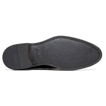 15 - 400 - Blk Roma Hand Burnished Calfskin Penny Loafer Black Shop by Zelli Italia – Don't Panic Shoes