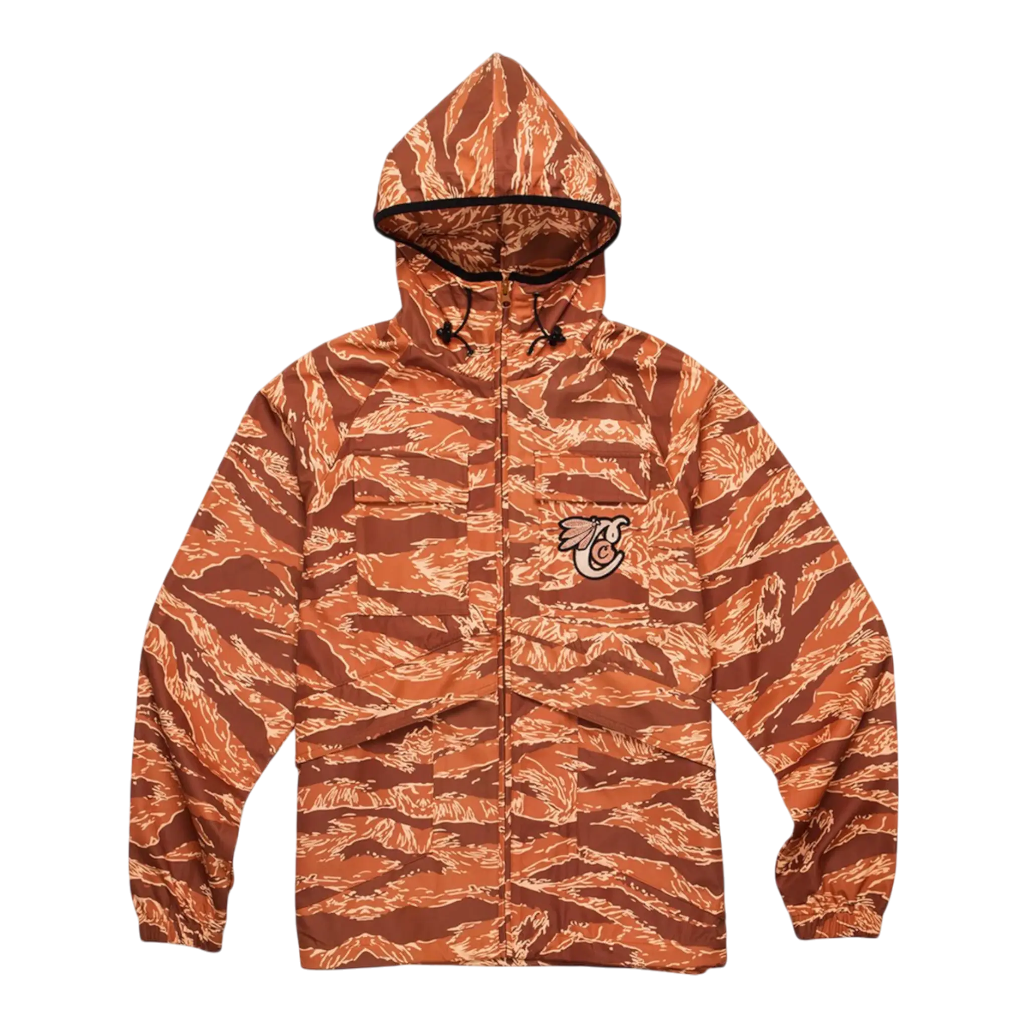 Cookies Top Of The Key Tiger Camo Hooded Shell Men’s Nylon