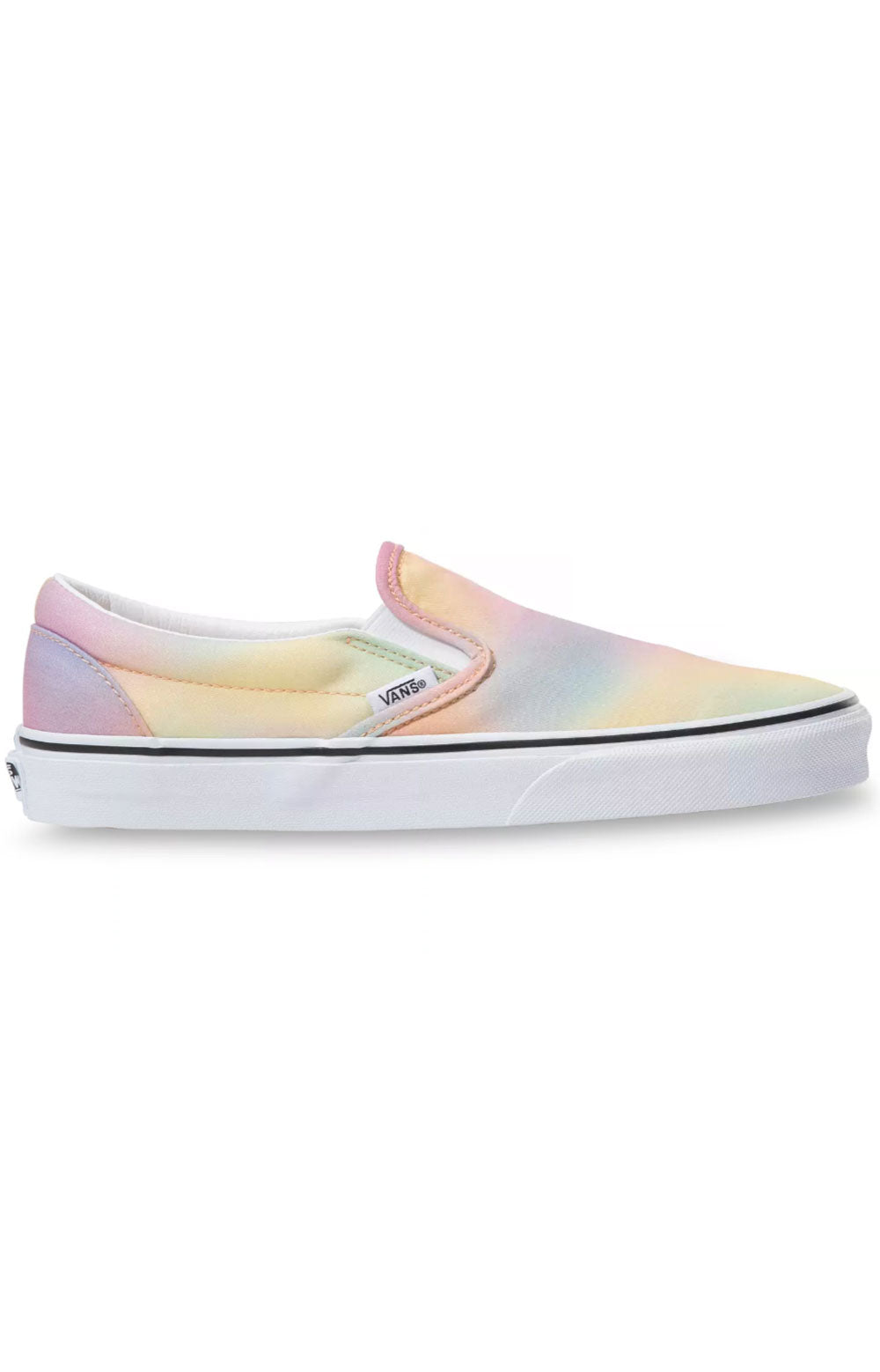 (U38WGQ) Aura Shift Classic Slip-On Shoe in Multi and True White, a comfortable and stylish footwear option for everyday wear