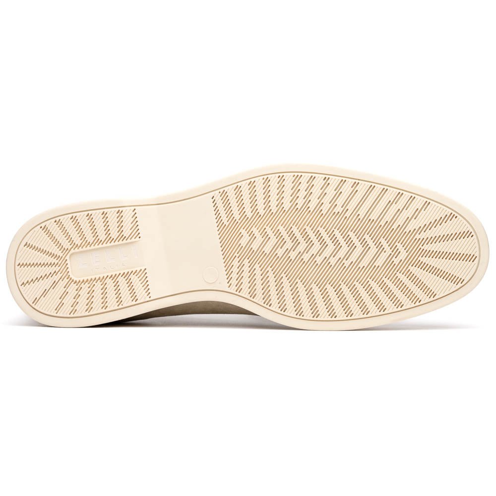 16 - 621 - Bon Livorno Sueded Italian Goatskin Loafer Bone Shop by Zelli Italia – Don't Panic Shoes