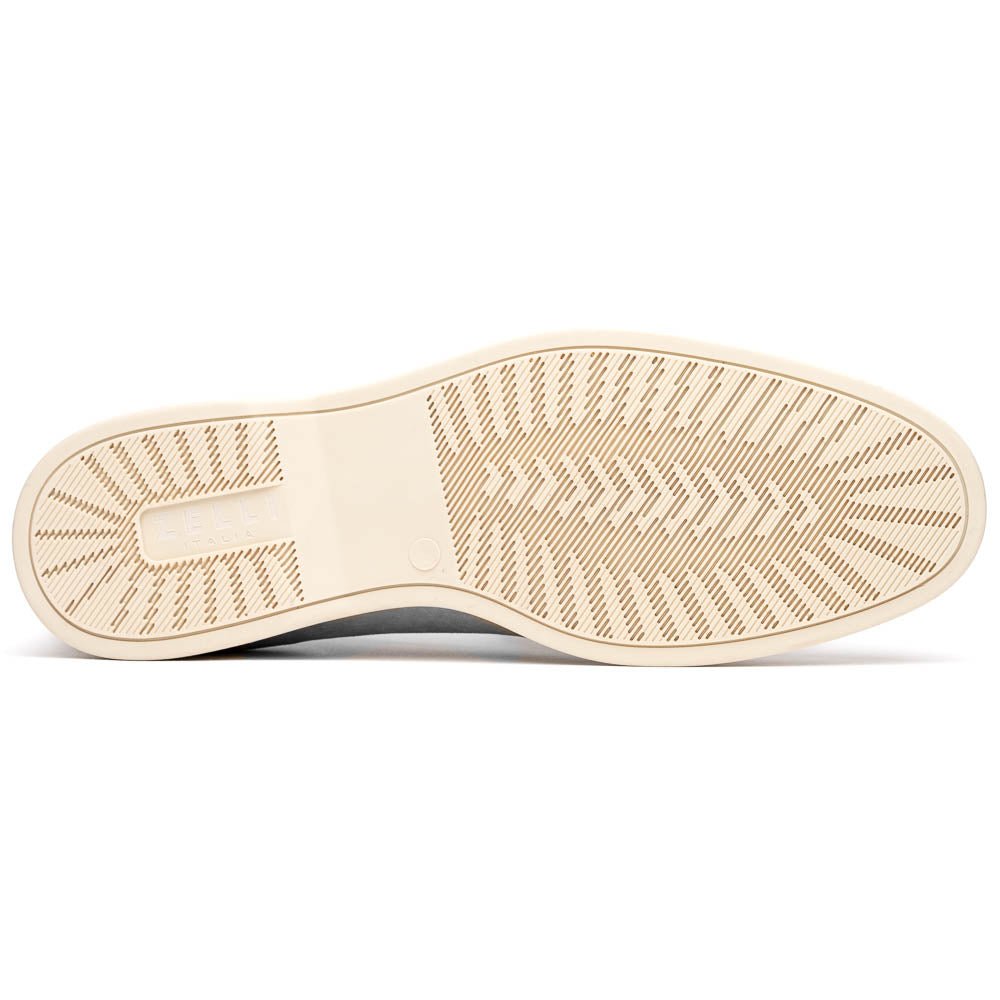 16 - 621 - Gry Livorno Sueded Italian Goatskin Loafer Grey Shop by Zelli Italia – Don't Panic Shoes