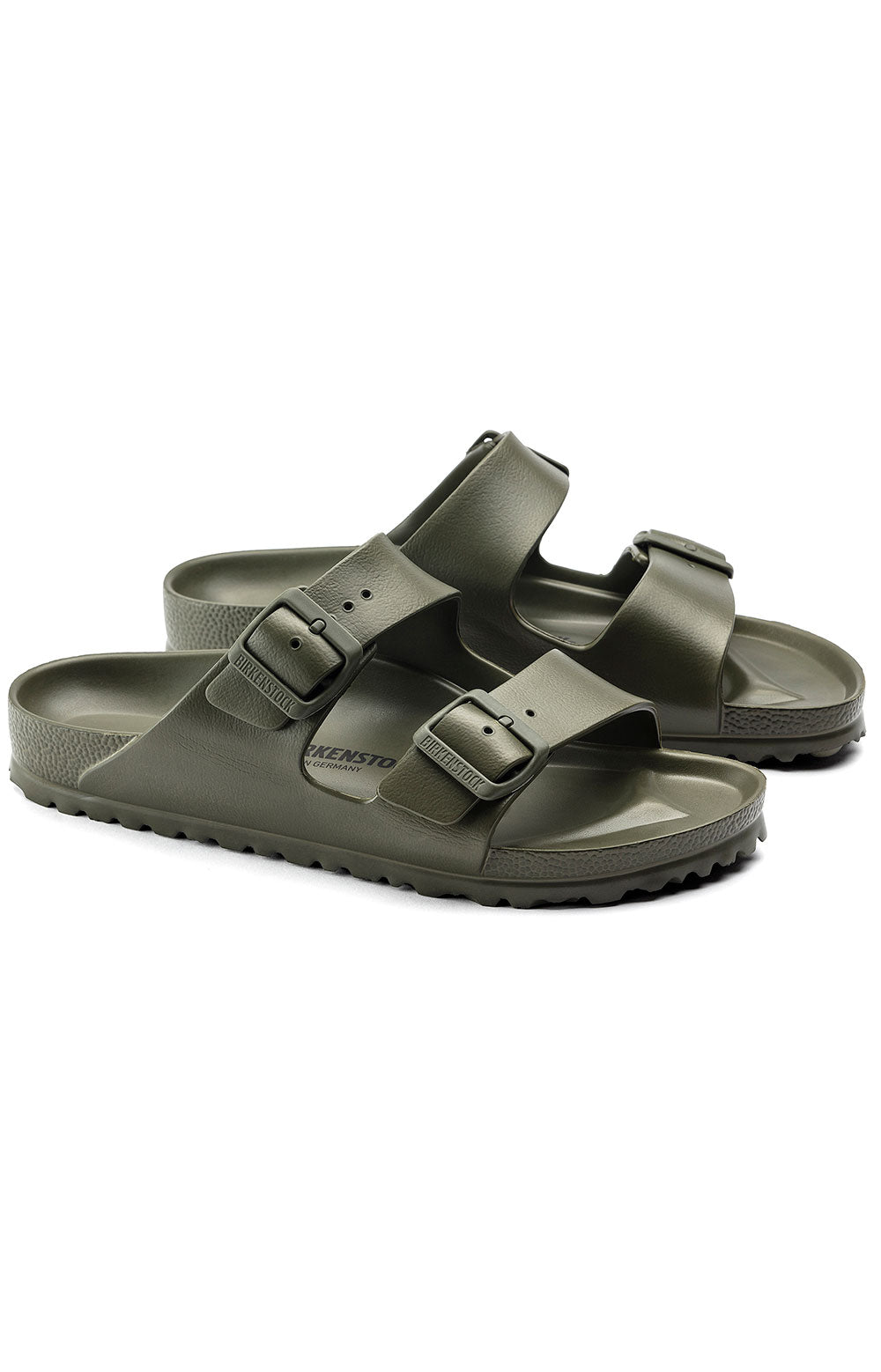 Buy Birkenstock Arizona Lightweight Eva Sandals Khaki 1018300 - Sandals from Don’t Panic Shoes | Best Prices & Fast Shipping