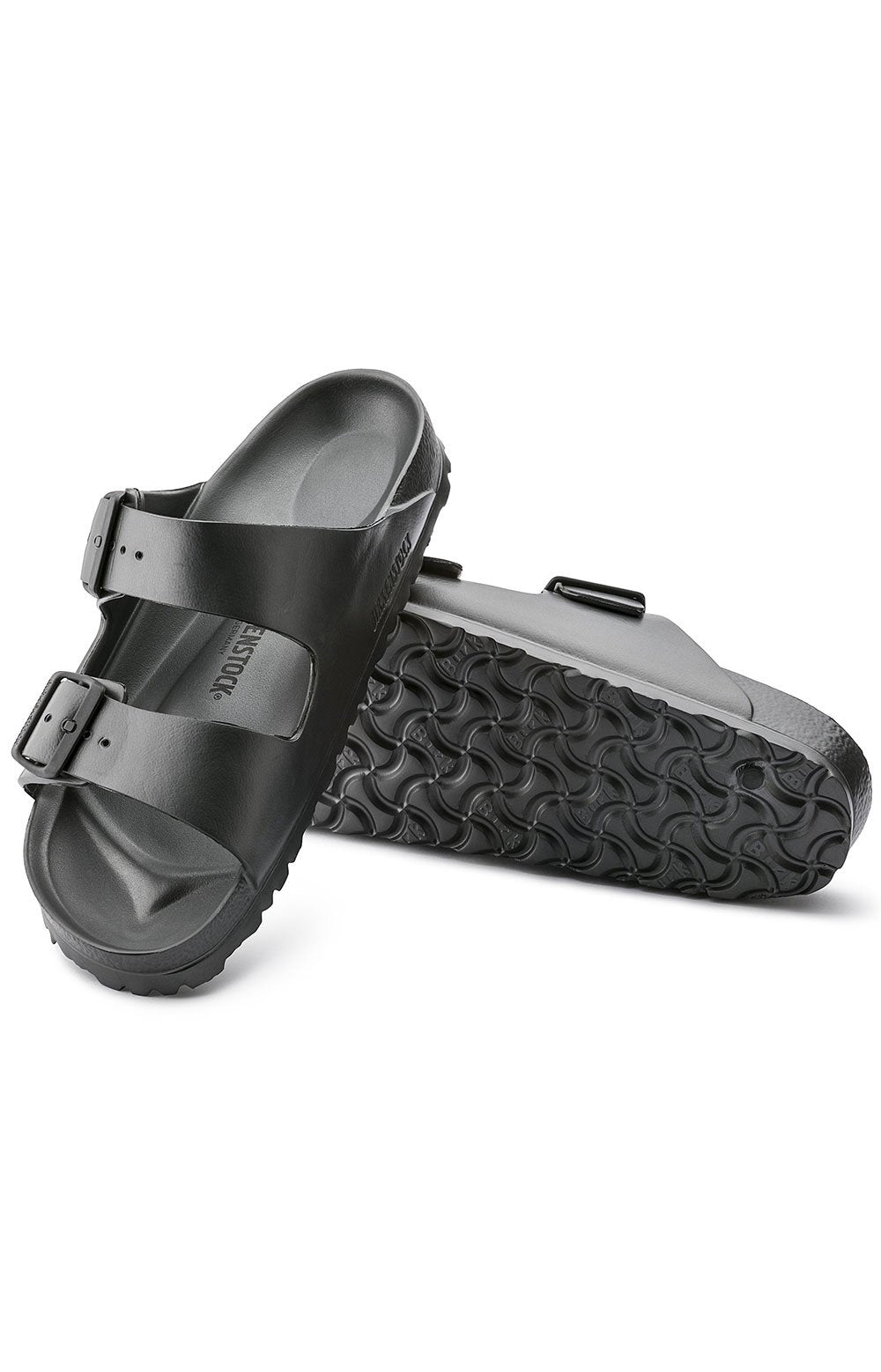 Stylish and versatile Arizona Essentials Sandals in Anthracite for all-day wear