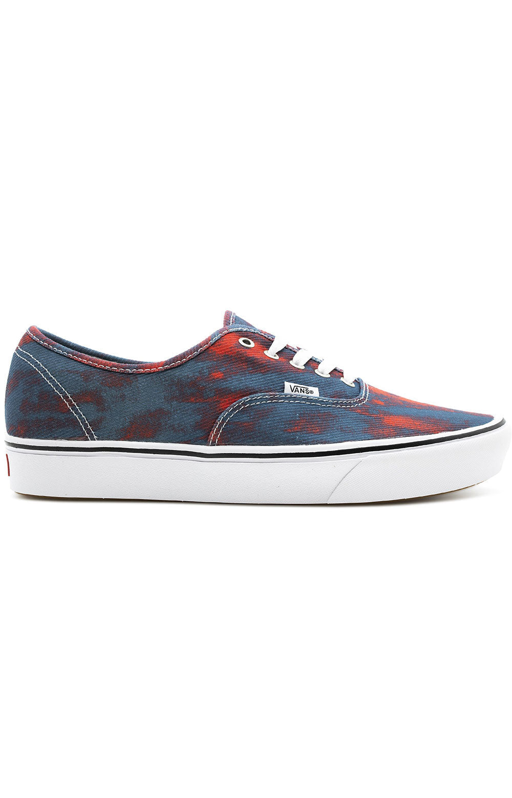 (WM747C) In Bloom ComfyCush Authentic Shoes - Blue/Multi, comfortable and stylish footwear with vibrant floral design