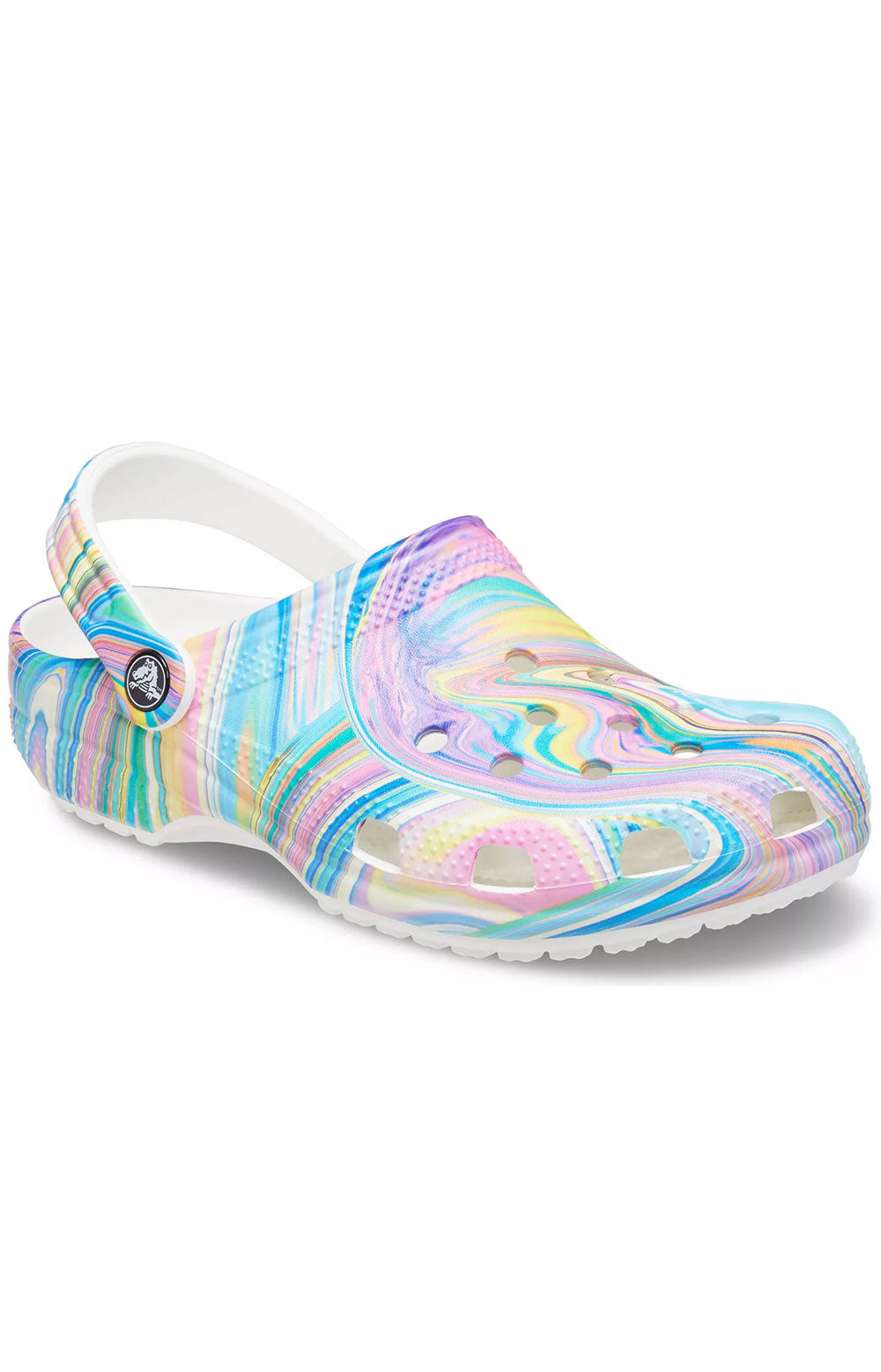 Pair of Classic Out of this World II Clogs in Multi/White color, comfortable and stylish footwear for all-day wear