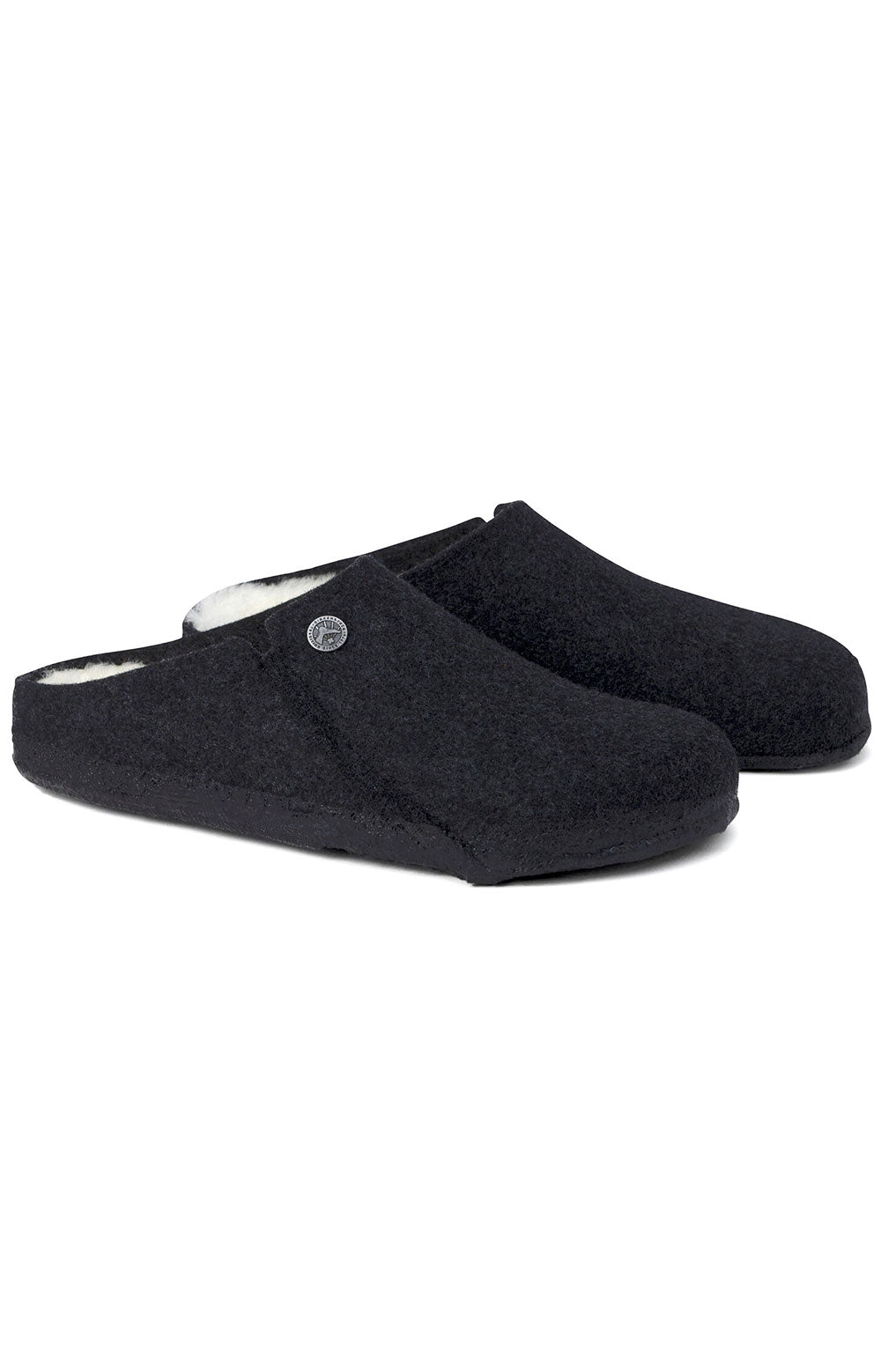 Buy (1015090) Zermatt Shearling Wool Felt Slippers - Anthracite - Shoes from Don’t Panic Shoes | Best Prices & Fast Shipping