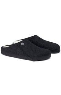 Thumbnail for Buy (1015090) Zermatt Shearling Wool Felt Slippers - Anthracite - Shoes from Don’t Panic Shoes | Best Prices & Fast Shipping