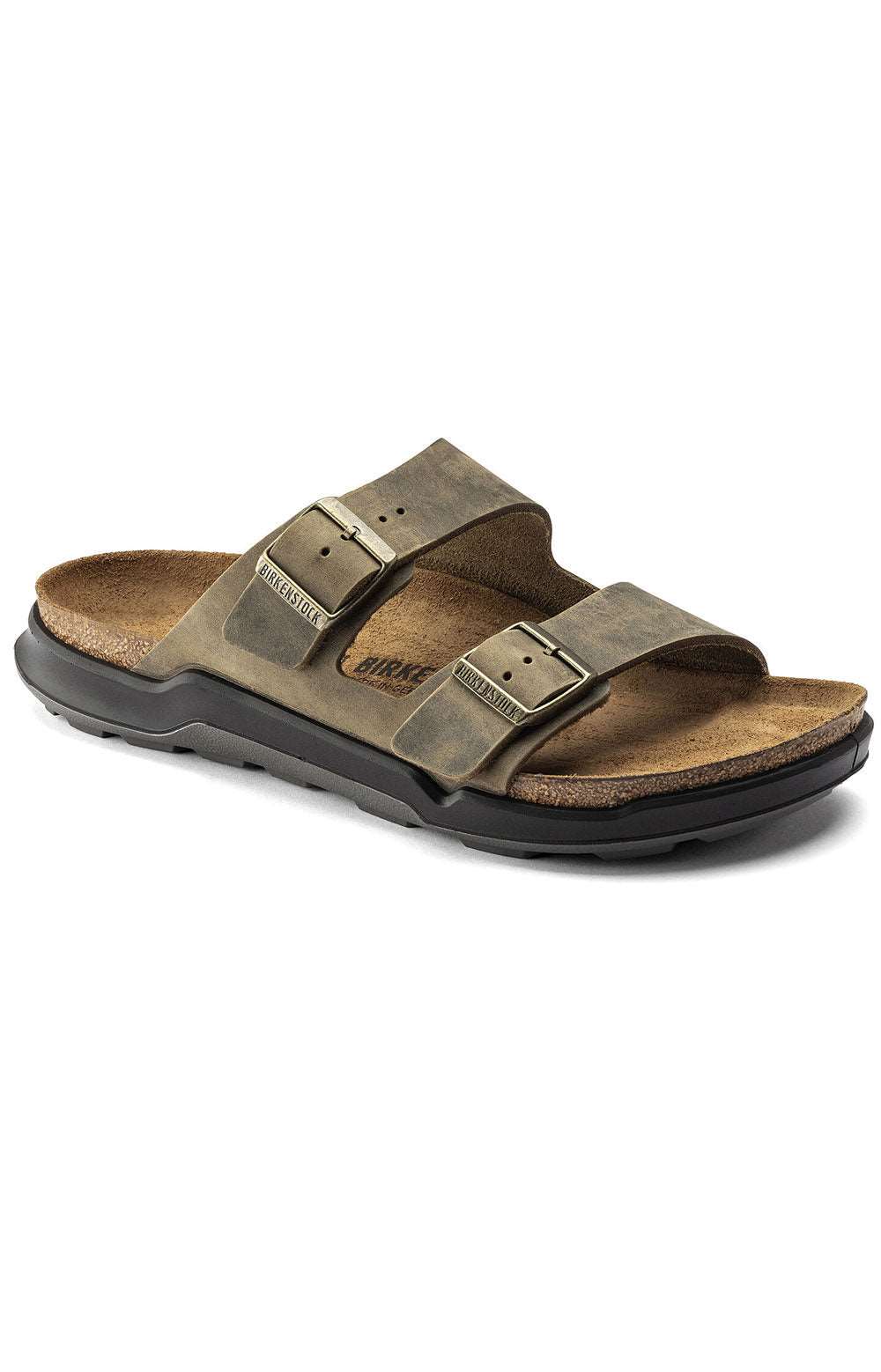 Buy Birkenstock Arizona Ct Sport Sandals Women’S Oiled Nubuck Faded Khaki - Sandals from Don’t Panic Shoes | Best Prices & Fast Shipping