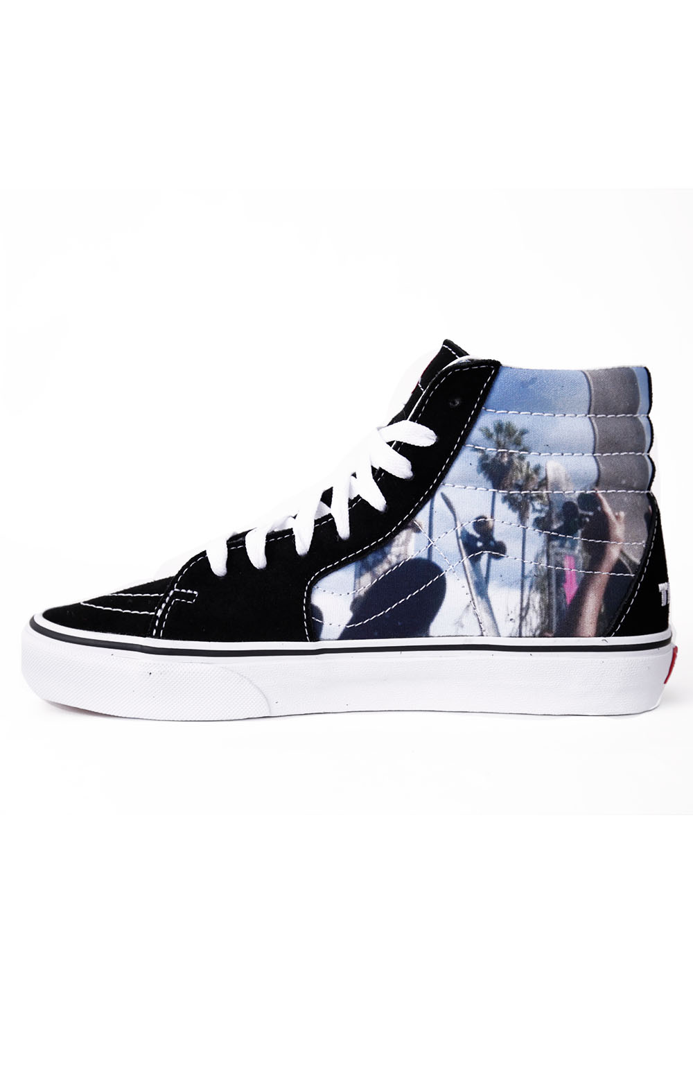 KRHA55 Moca Sk8-Hi Shoes - Frances Star, high-top sneakers in brown with star design