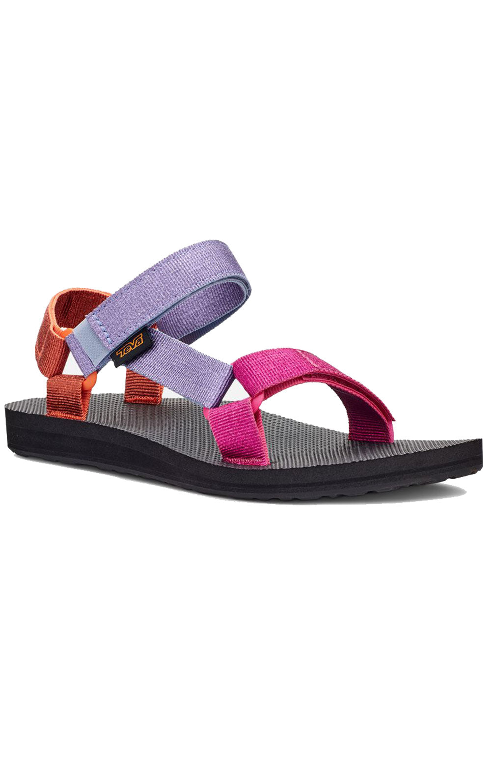 (1003987) Original Universal Sandals - Metallic Pink Multi in size 7, featuring adjustable straps and cushioned sole for all-day comfort and style