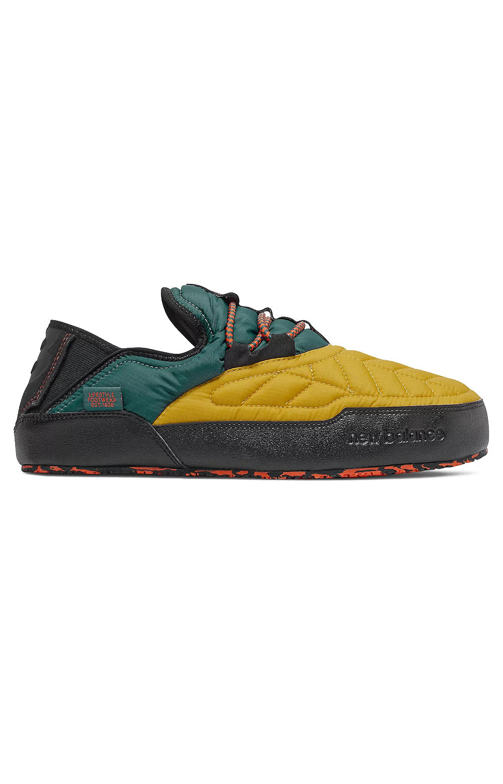 (SUFMOCM2) MOCV2 Shoes in Harvest Gold and Mountain Teal, a stylish and comfortable footwear option for outdoor activities and casual wear