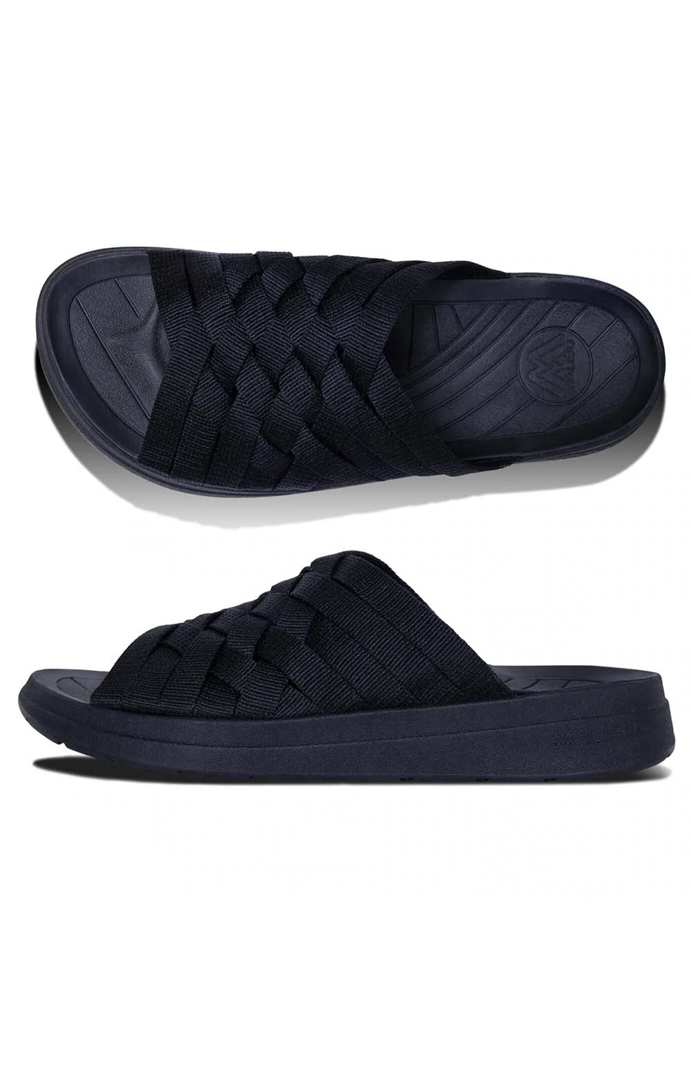 Stylish and durable Zuma Classic Nylon Sandals in sleek black color