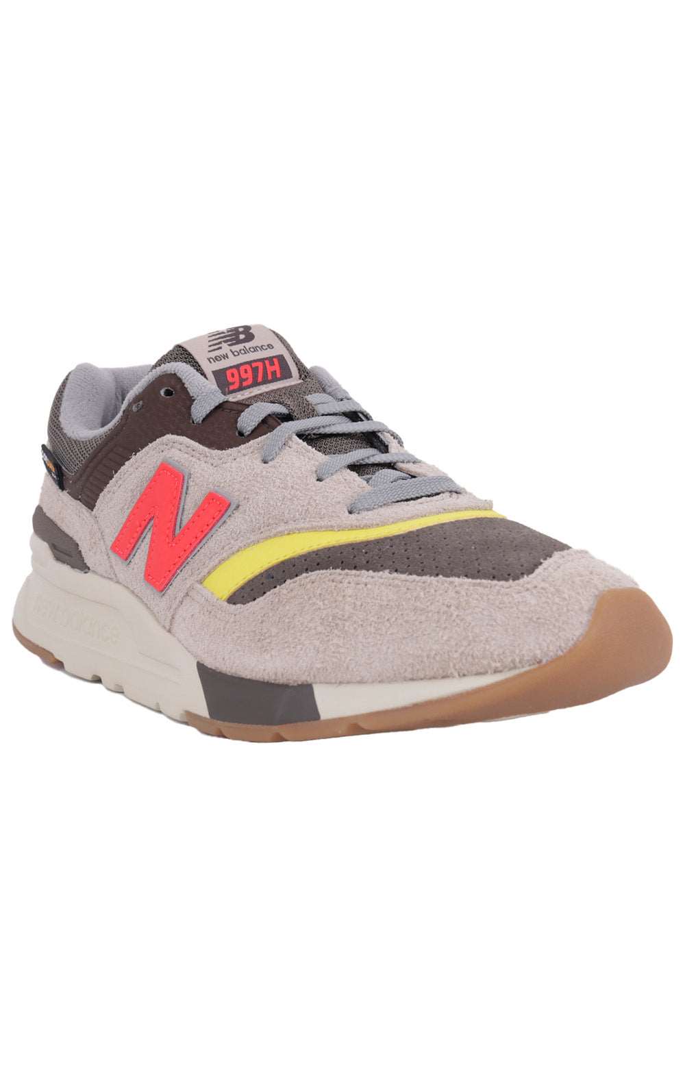 High-quality (CM997HNF) 997Shoes - Grey with durable rubber sole and classic lace-up closure