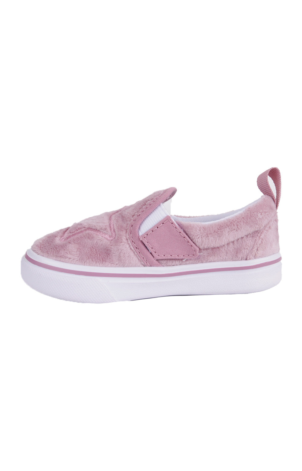 Close-up of TZKBD5 ComfyCush Slip-On V Shoes in Safe Space Lilas