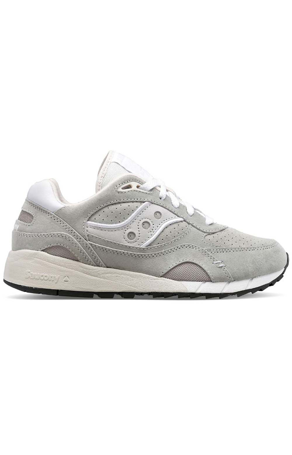 (S70662-4) Shadow 6000 Shoes - Grey with premium suede and mesh upper