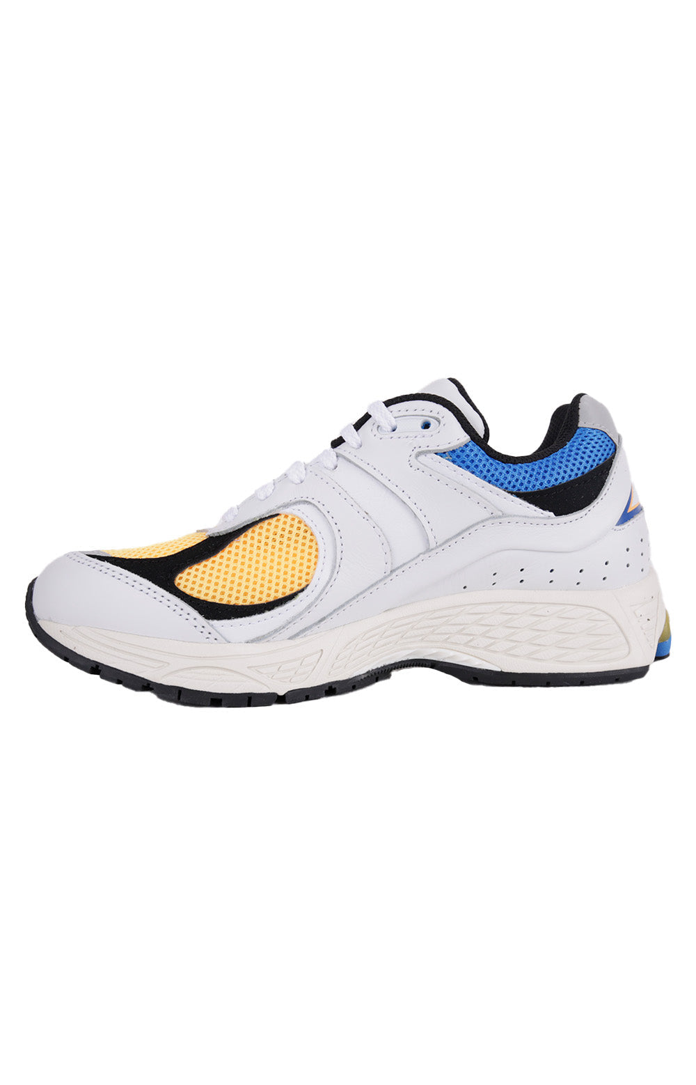 Fashionable and trendy (M2002RGW) 2002R Shoes in White and Lagoon, perfect for casual wear