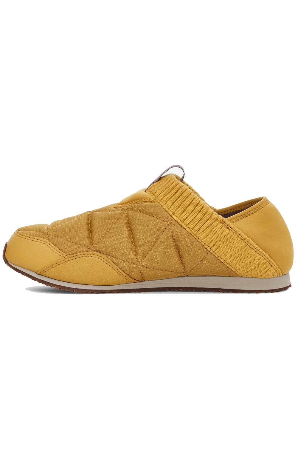 Pair of stylish ReEMBER Moccasins in Sauterne color, perfect for casual wear