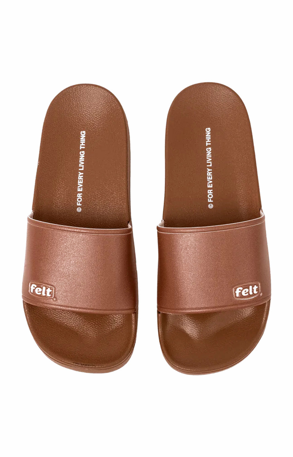 High-quality clay brown work wear logo slides, comfortable and durable for everyday use