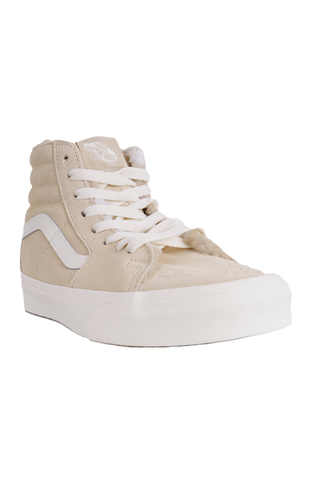 Stylish and comfortable high-top shoes in biscotti color with warm hug-like feel